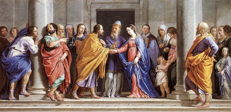 Philippe de Champaigne The Marriage of the Virgin Spain oil painting art